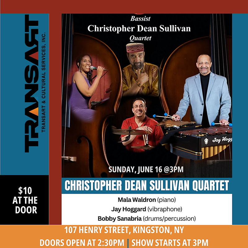 TRANSART Rhythm Salon Presents Christopher Dean Sullivan Quartet
