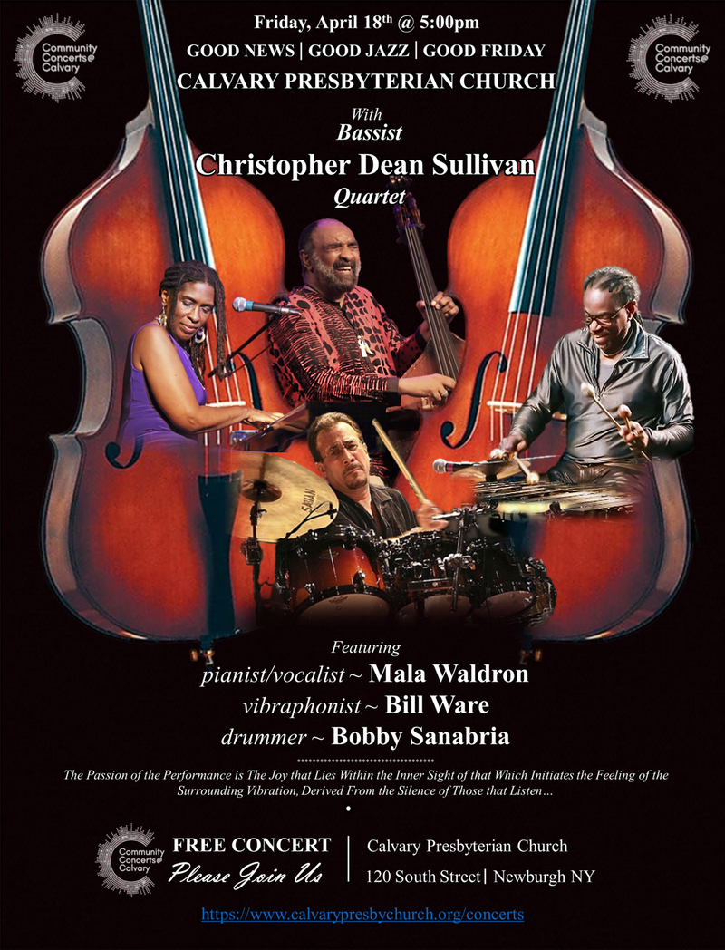 Jazz Vesper with CHRISTOPHER DEAN SULLIVAN Quartet