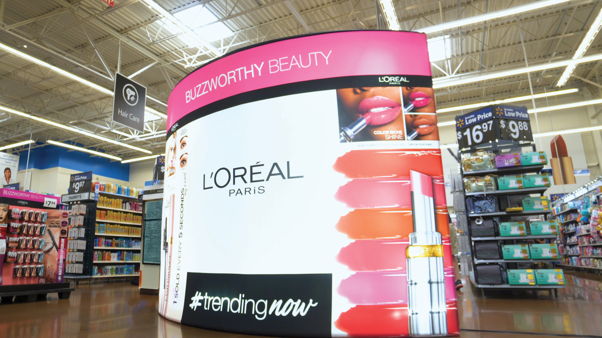 Pop-Up Beauty Stations • Pallet & Shelf Display • Influencer Pre-Awareness