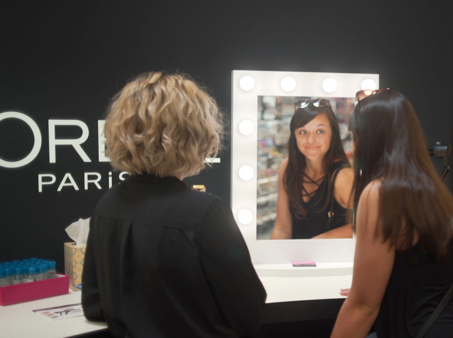 Pop-Up Beauty Stations • Pallet & Shelf Display • Influencer Pre-Awareness