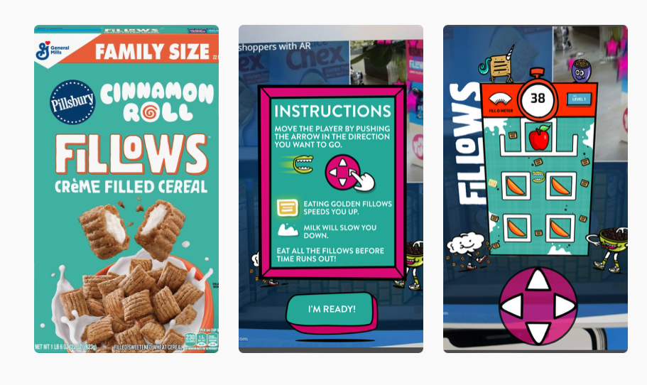 Fillows Augmented Reality Game