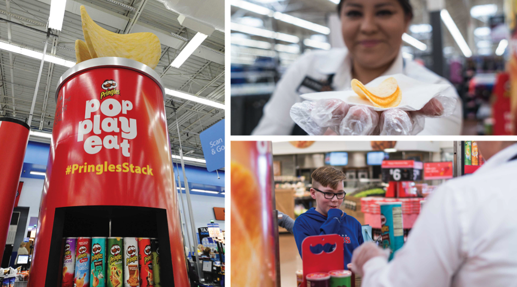 Sampling Experience with High-Profile Launch Party