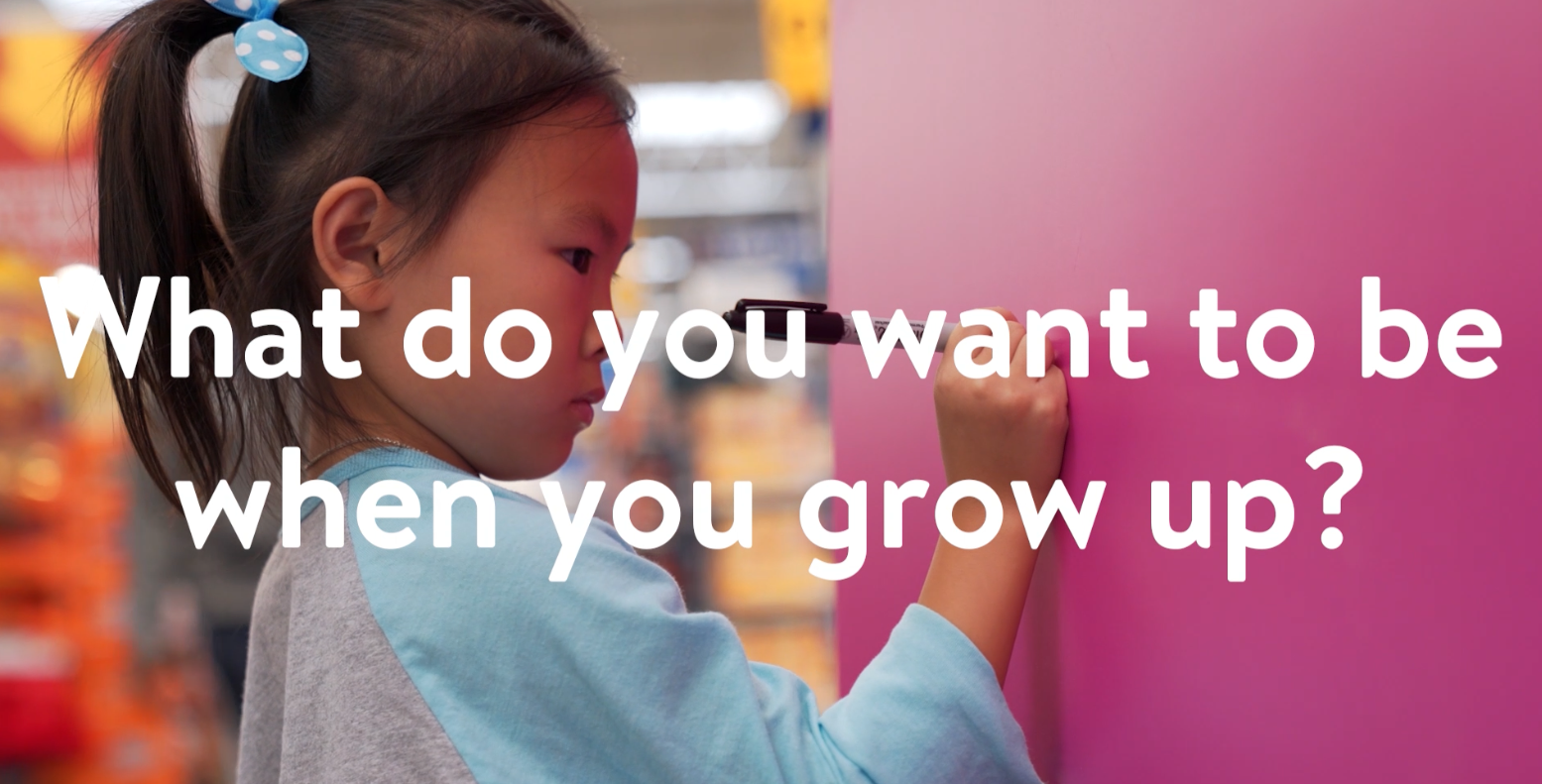 Tour launch with Laurie Hernandez as a centerpiece activation