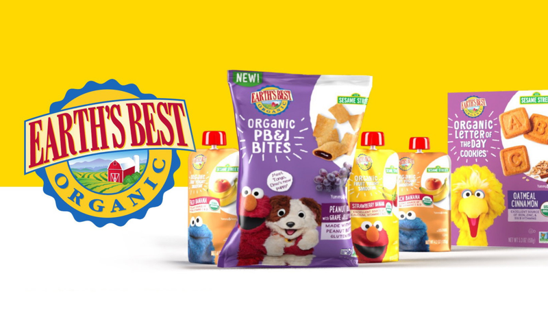 Earth's Best Organic / Sesame Street Partnership
