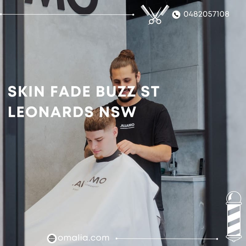 Top Short Haircuts in St Leonards NSW: The Buzz Cut with Skin Fade