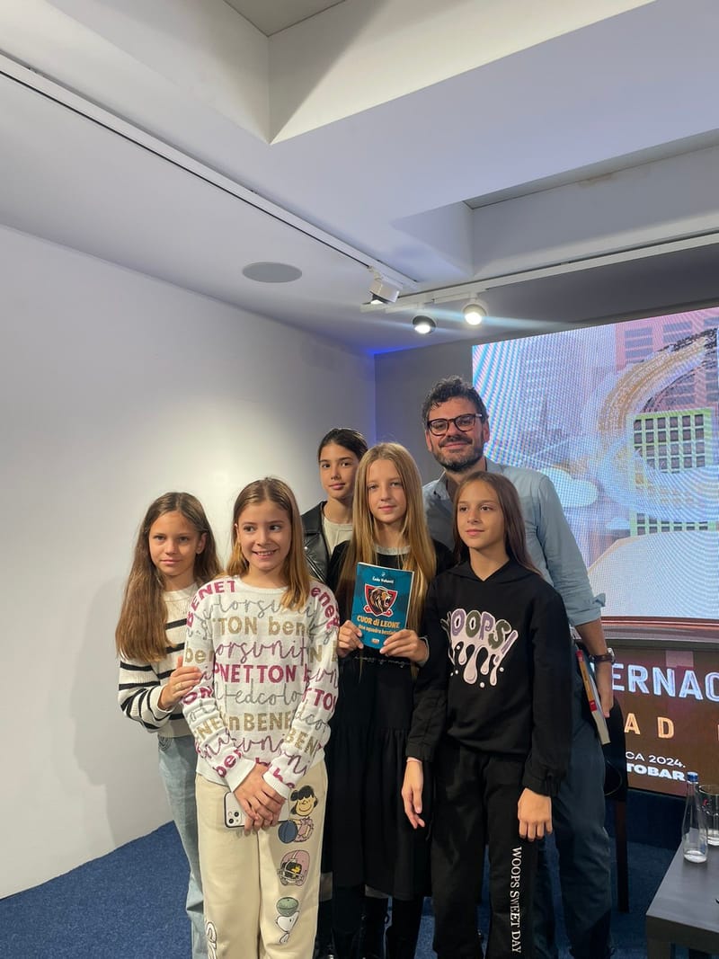 Promocija italijanskog izdanja romana „Tim lavlje srce”  