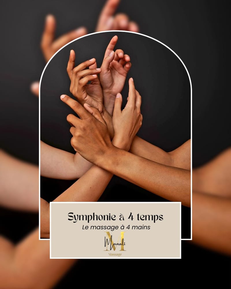 Massage à 4 mains "Symphonie à 4 temps"