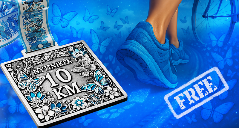 🚴‍♀️🏃‍♀️👟 🎽 NYITNIKÉK FREE! 10 km – ANYÁK NAPI KÜLÖNKIADÁS 💙