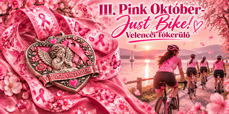 💗🚴‍♀️ III. PINK OKTÓBER – JUST BIKE! 🚴‍♀️💗Pákozd
