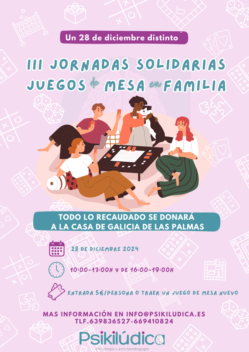 III Jornadas Solidarias de Juegos de Mesa