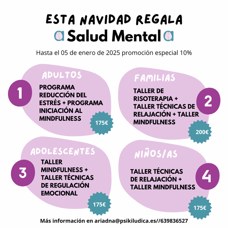 Regala Salud Mental en Navidad
