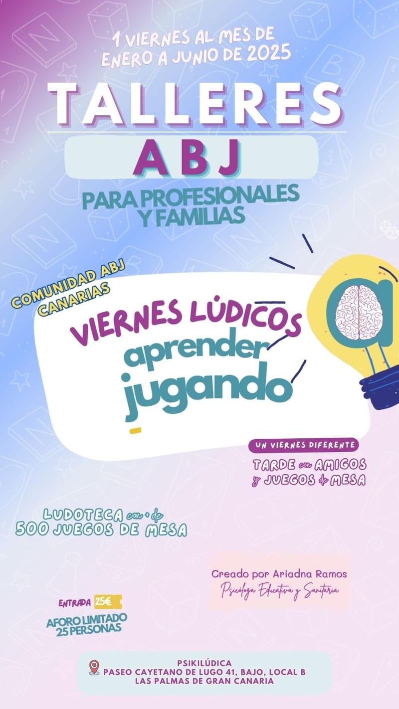 Talleres ABJ: Viernes Lúdicos