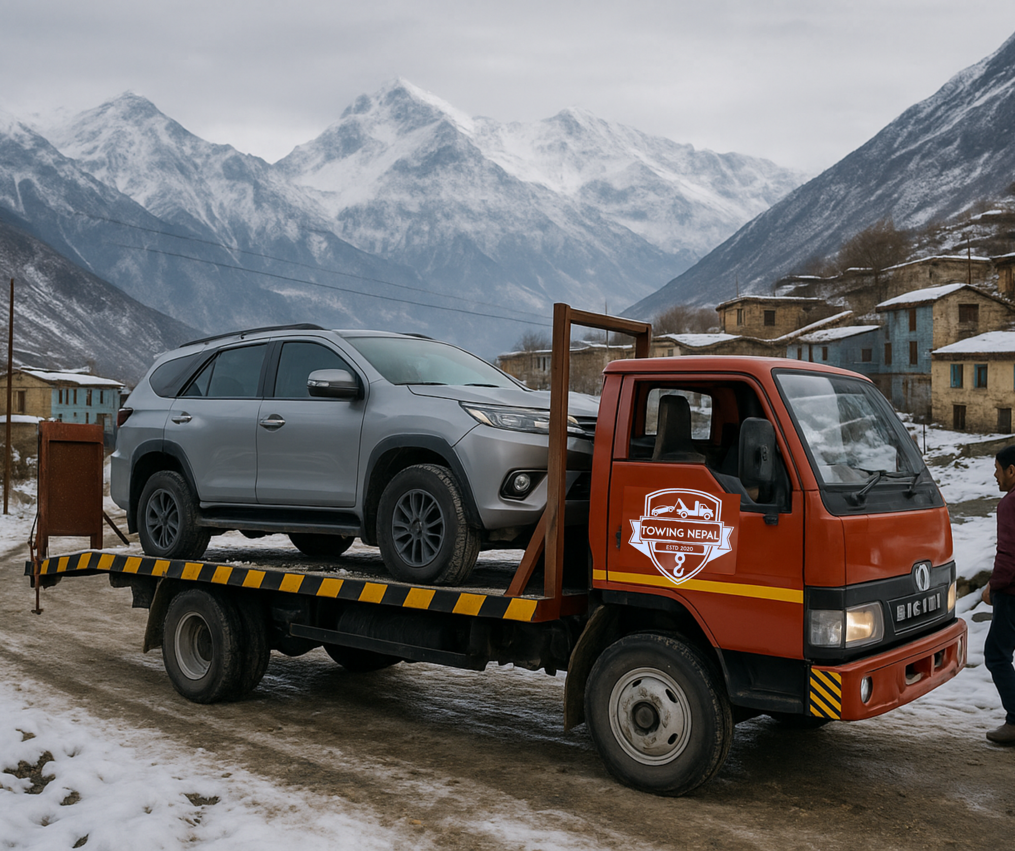 मुक्तिनाथमा हिउँ, सडकमा चुनौती —  TOWING NEPAL ले गर्‍यो दर्जनौं सवारी उद्धार, देशभर सेवा निरन्तर