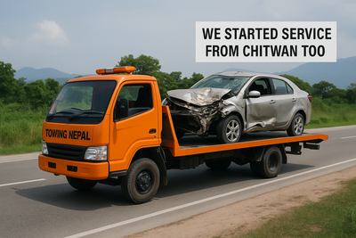 नयाँ सेवा: नारायणघाटबाट पनि सुरु भयो Towing Nepal को छिटो सेवा