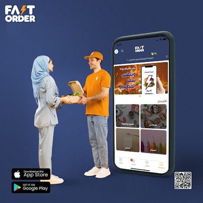 فاست اوردر-أرخص ابلكيشن توصيل طلبات بالرياض
