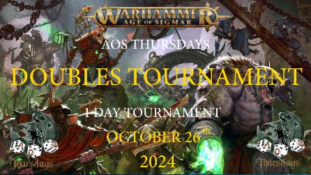 AoS Thursdays - Doubles Event