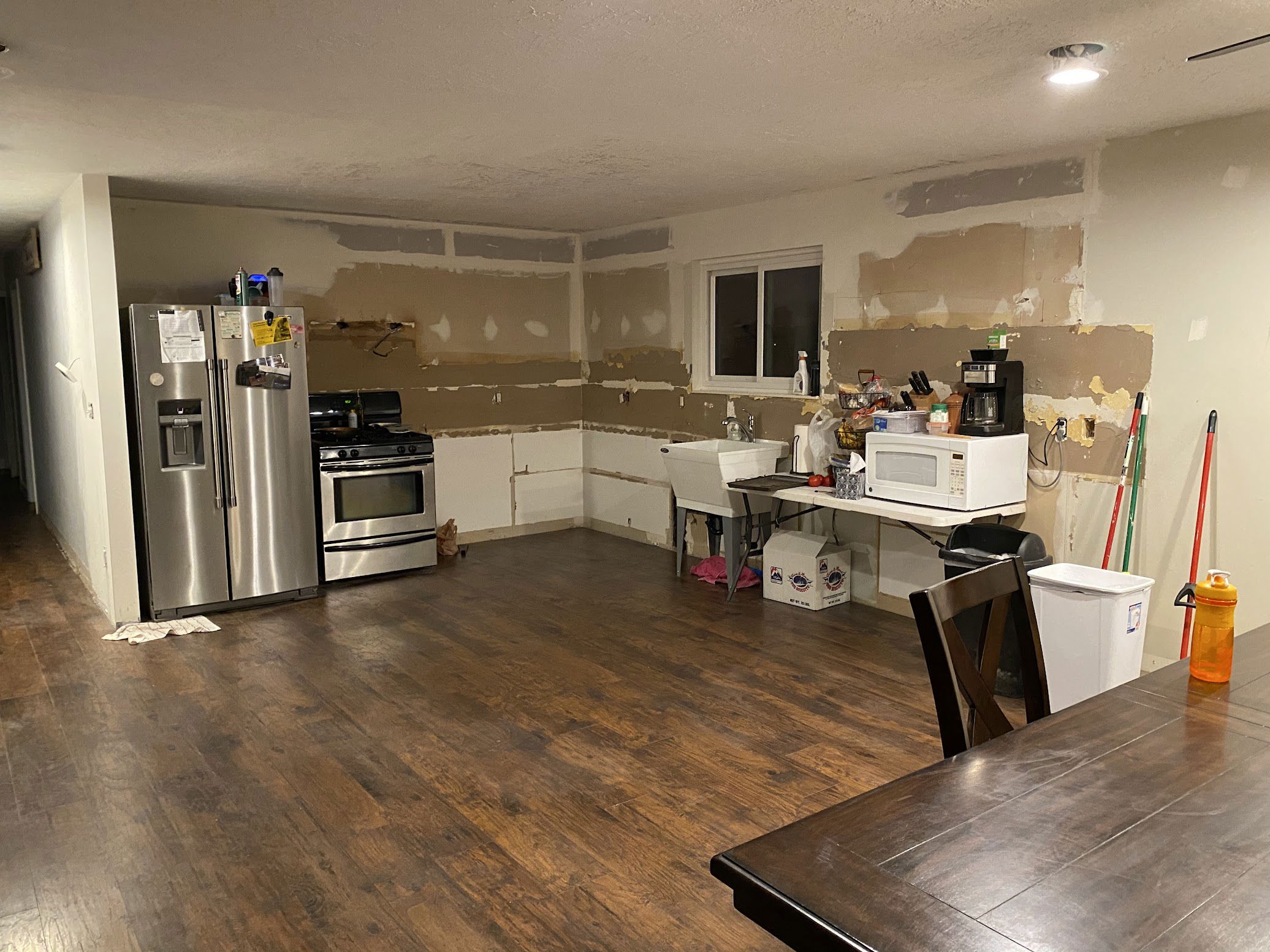 Kitchen remodel process 