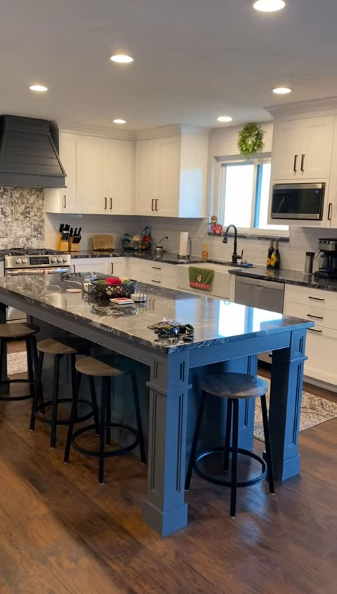 Completed kitchen remodel 