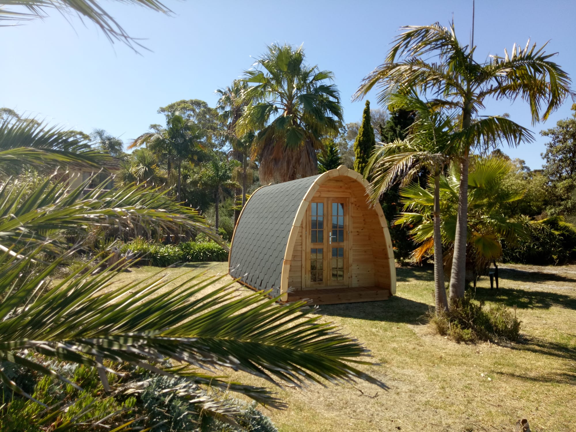 kemping kuckó, Glamping ház, kemping ház