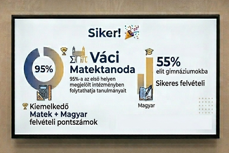 Évek óta sikeresek vagyunk.