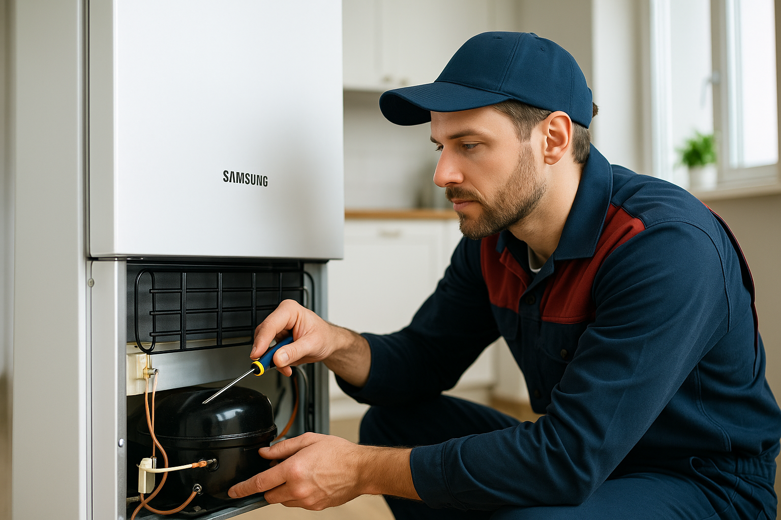 Technicien réparation frigo Samsung à domicile