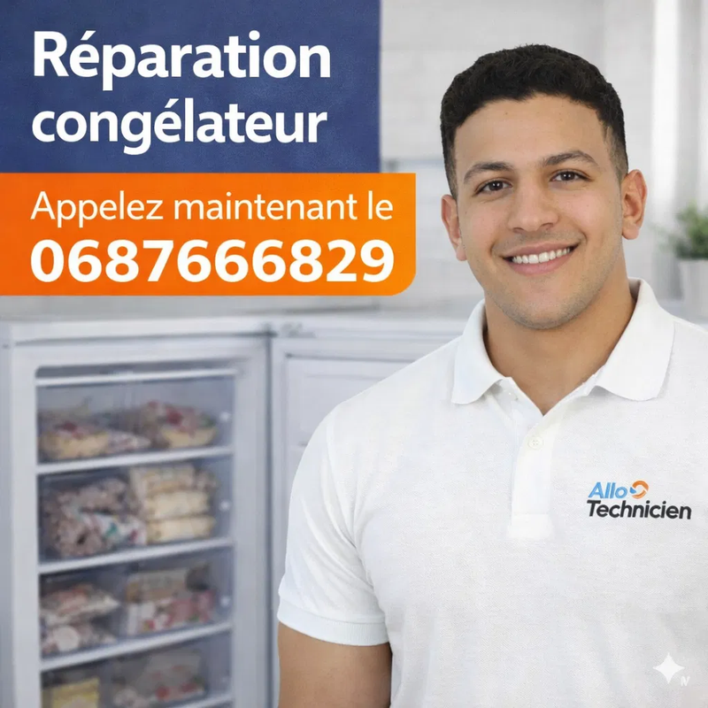 réparation congélateur à domicile