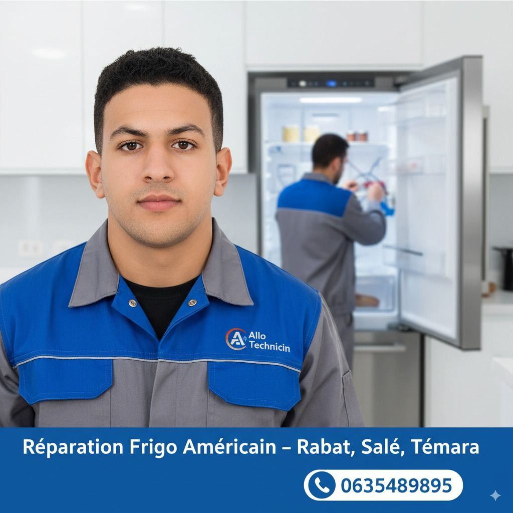 réparation frigo américain à domicile rabat