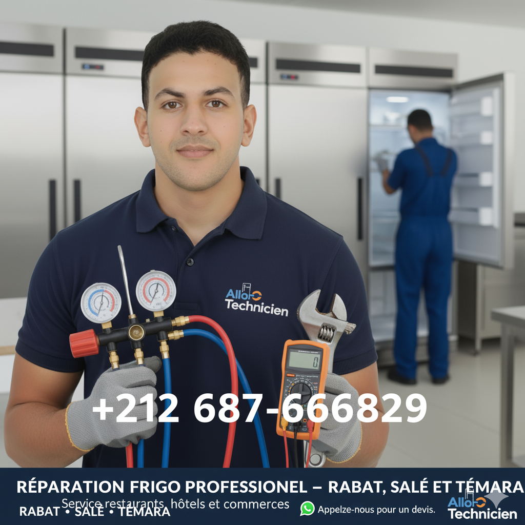 Technicien reparation frigo professionnel Rabat Allo Technicien