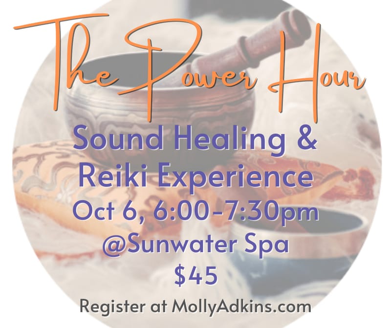 The Power Hour - Reiki & Sound Healing Experience