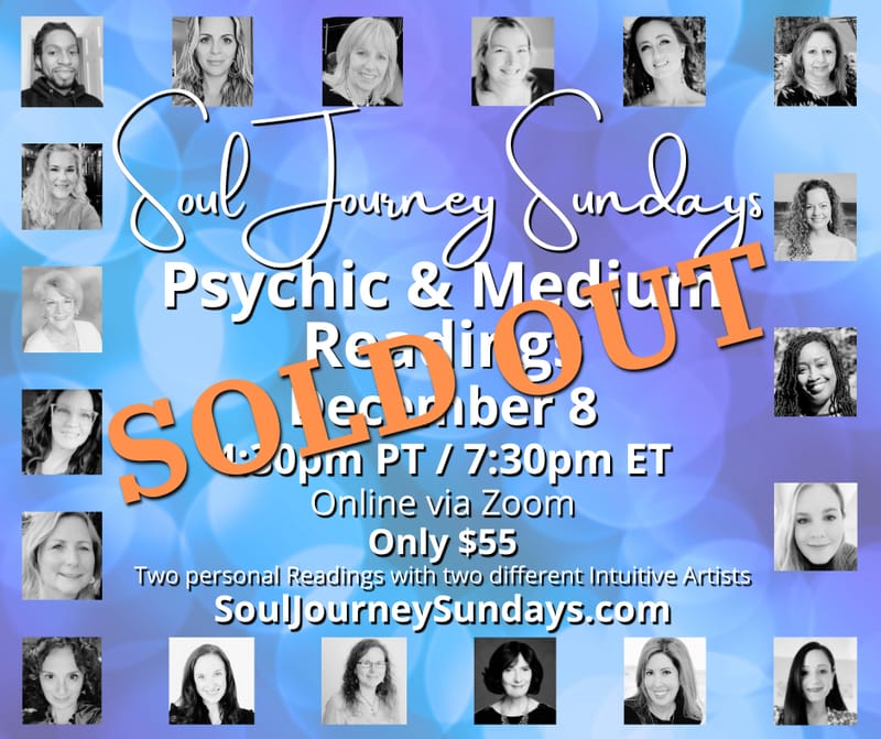 Soul Journey Sundays - Psychic & Medium Readings