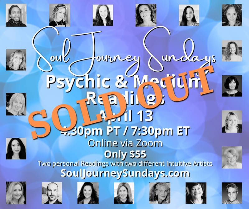 Soul Journey Sundays - Psychic & Medium Readings