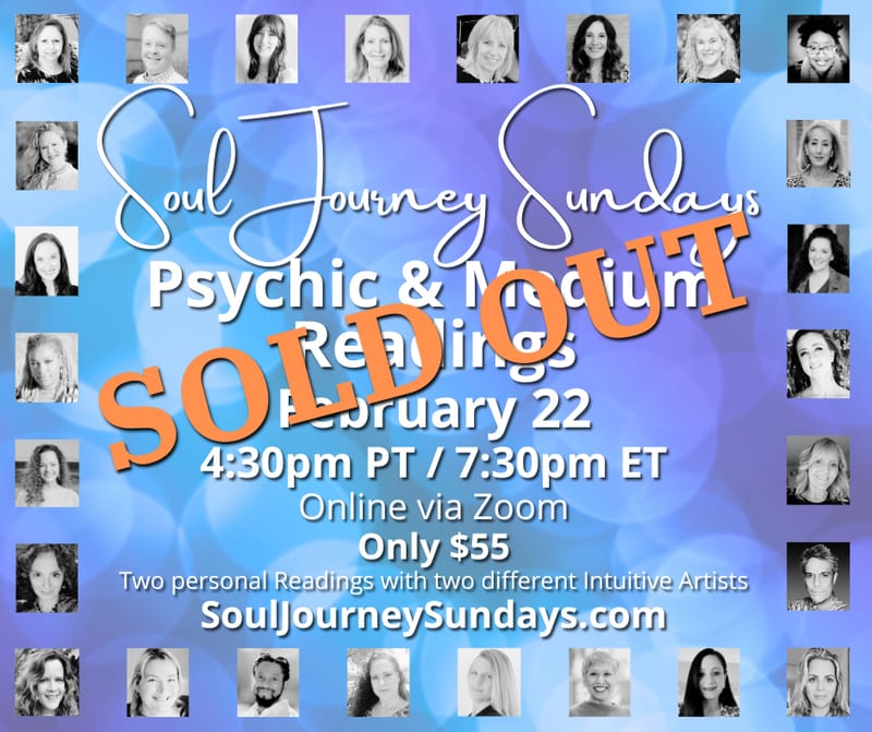 Soul Journey Sundays - Psychic & Medium Readings