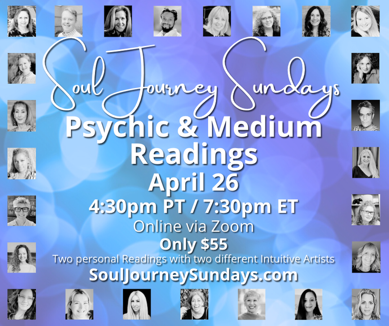 Soul Journey Sundays - Psychic & Medium Readings
