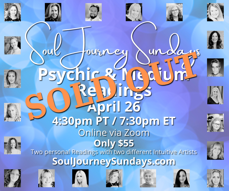 Soul Journey Sundays - Psychic & Medium Readings