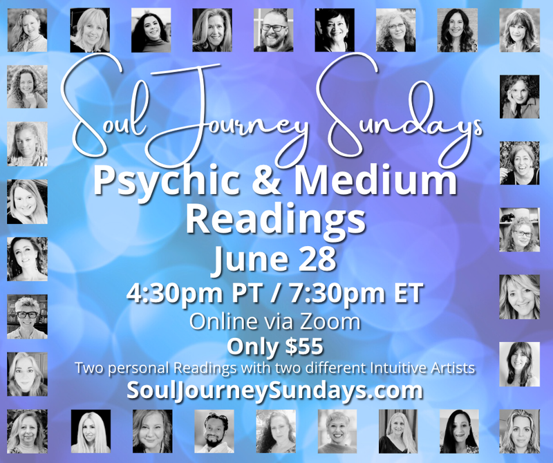 Soul Journey Sundays - Psychic & Medium Readings