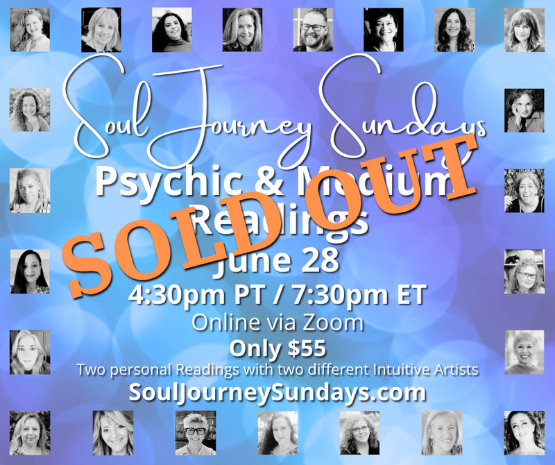 Soul Journey Sundays - Psychic & Medium Readings