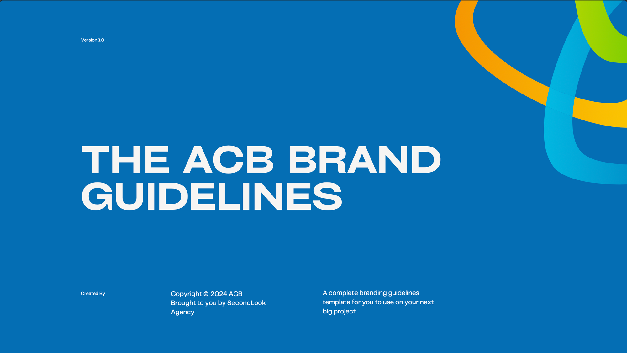  Brand Guideline Development & Website Design