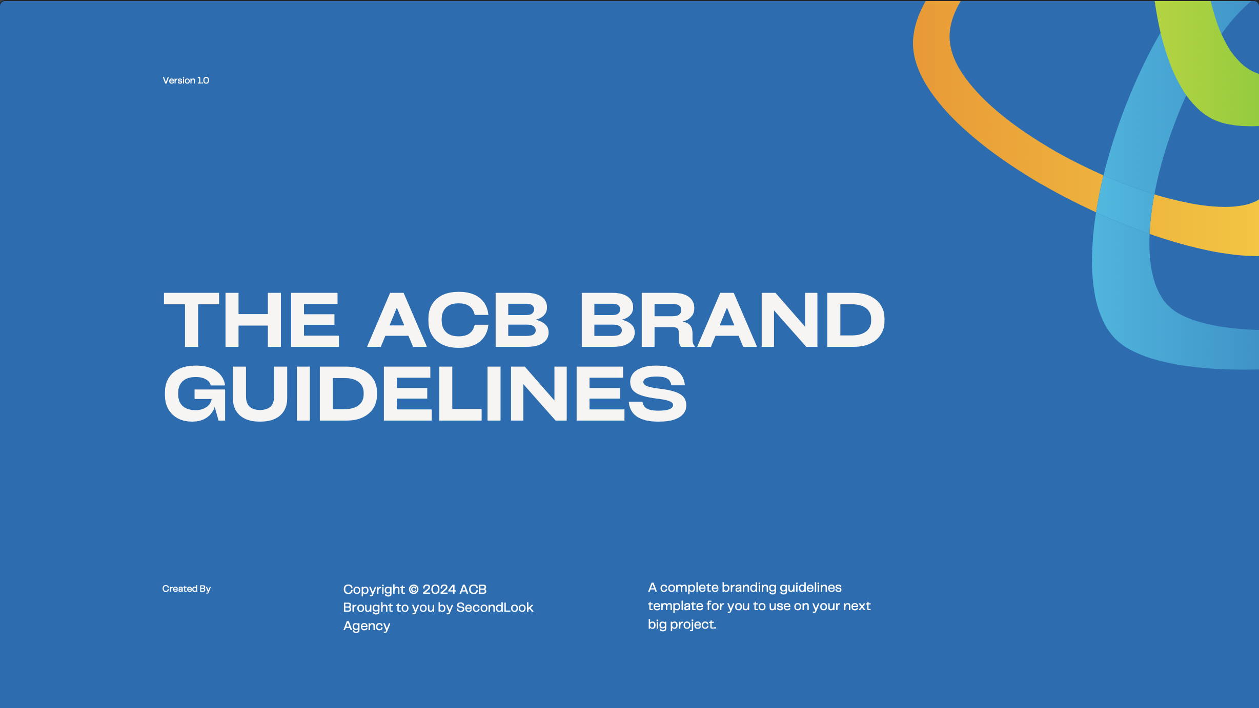 Brand Guideline Development & Website Design