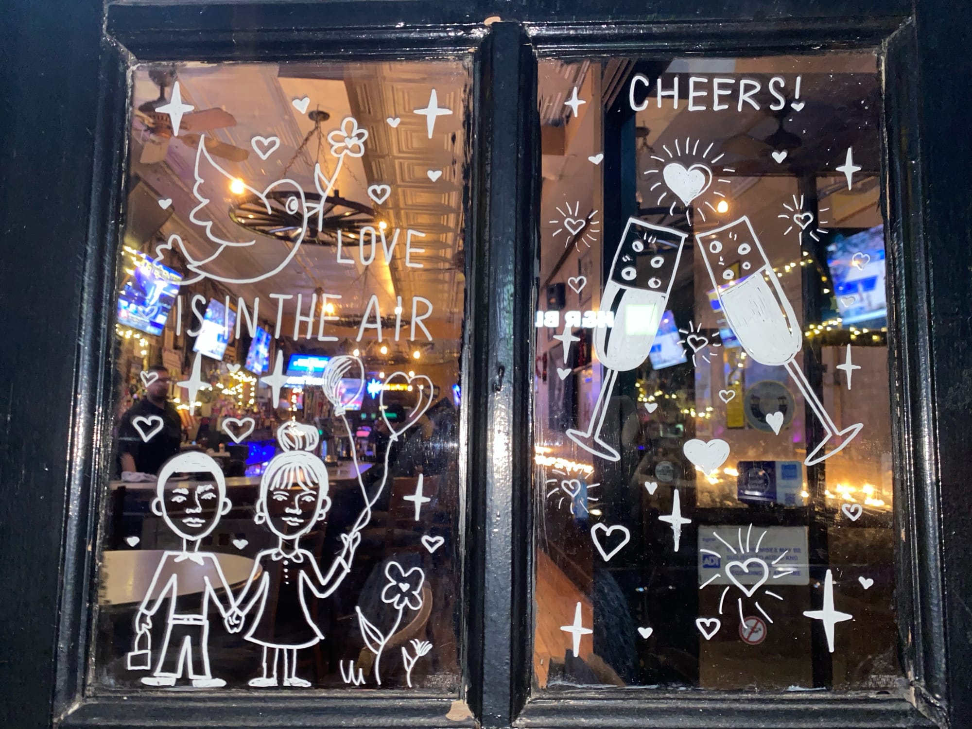 2024 Valentine's Window for Acey Ducey- Forest Hills, Queens