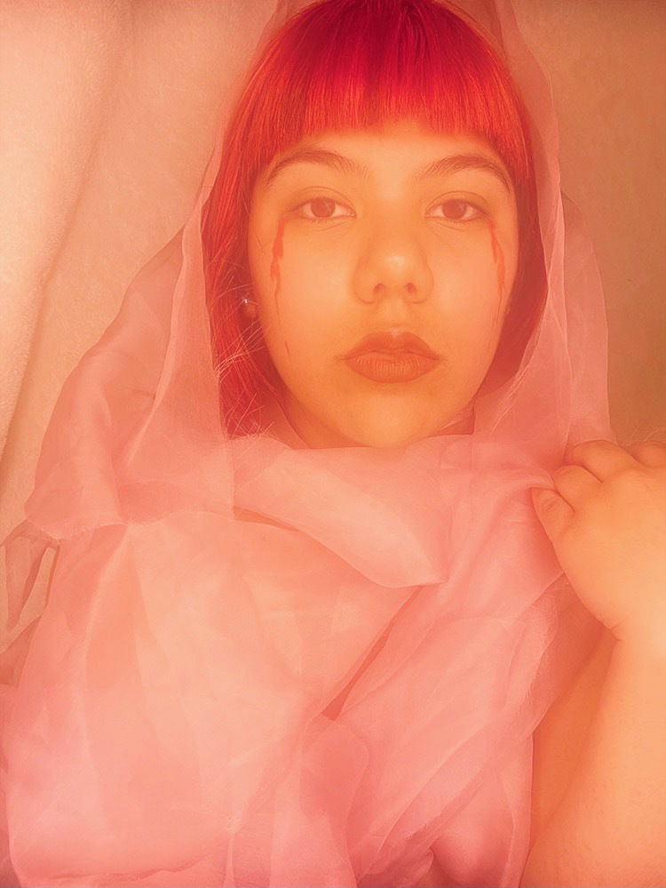 An Angel Cries, 2021 (self portrait)