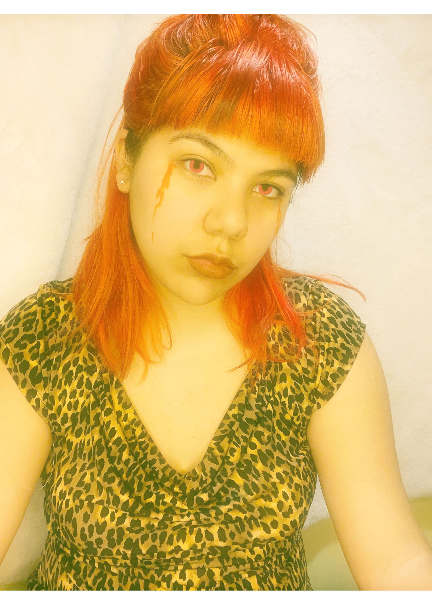 The Monster Within, 2021 (self portrait) 