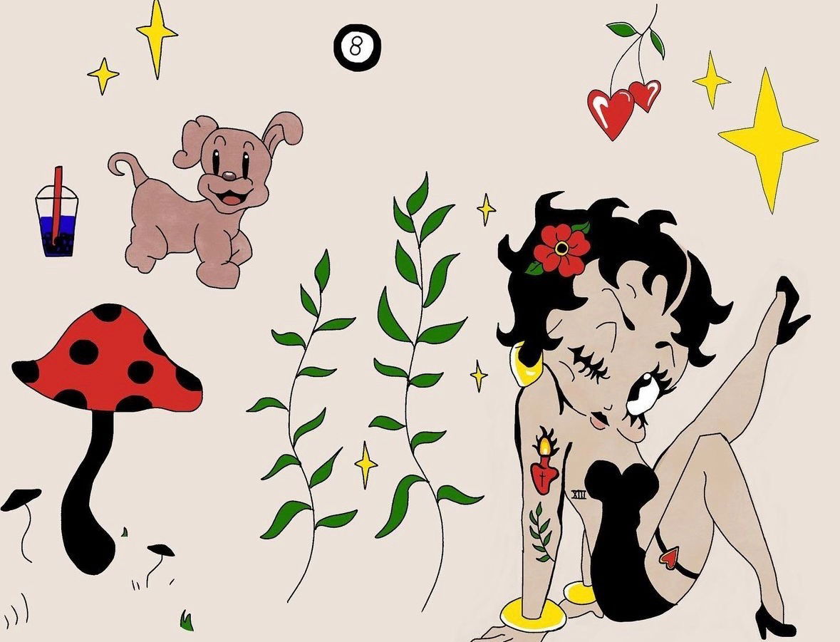 Betty Boop, 2023 (Flash Sheet)