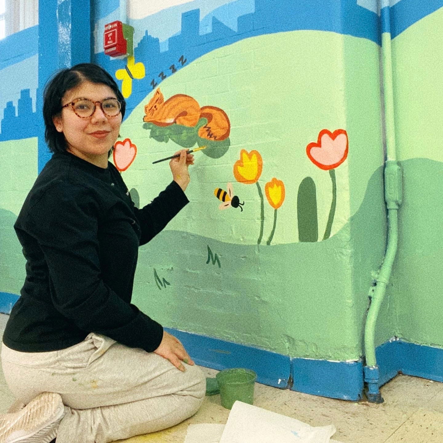 Murals in the community and schools