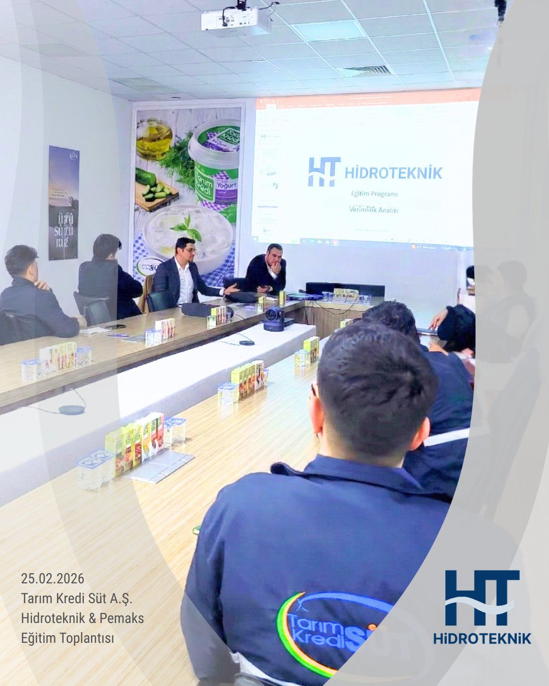 Tarım Kredi Süt A.Ş. teknik eğitimi gerçekleşti