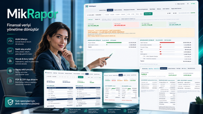 MikRapor - Mikro ERP Analiz Programımız Yayında