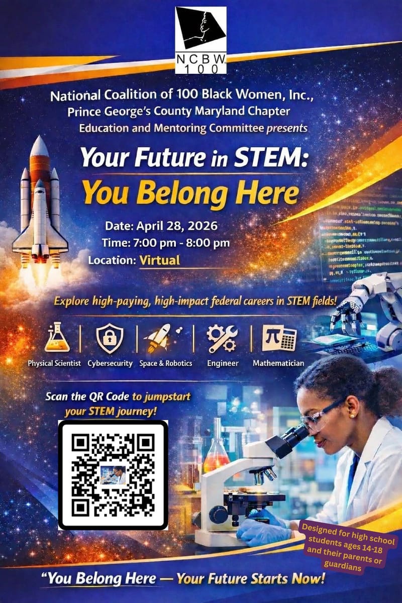 Your Future in STEM - "You Belong Here"