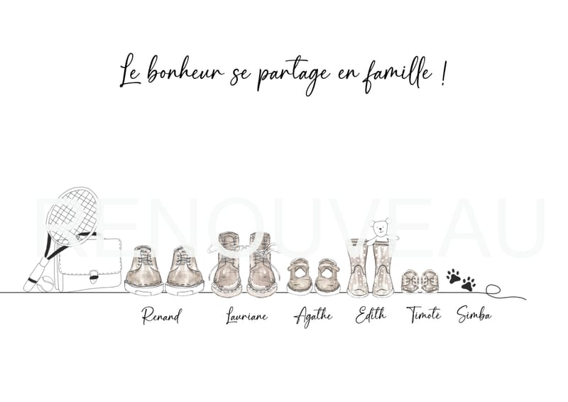 Composez votre portrait de Famille ...