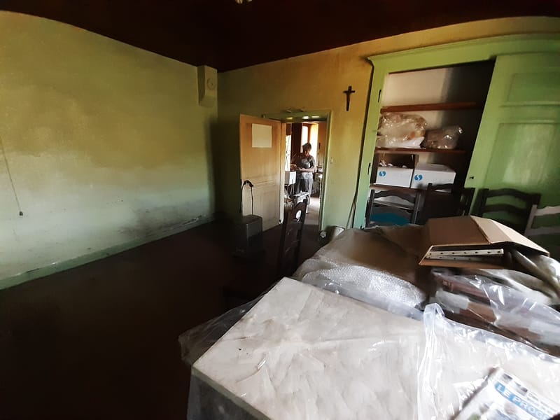 Avant et pendant les travaux ...