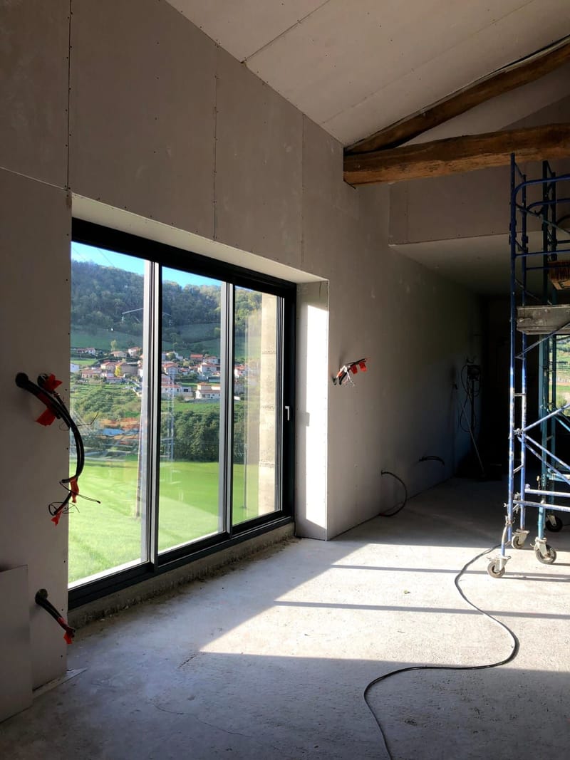 Avant et pendant les travaux ...