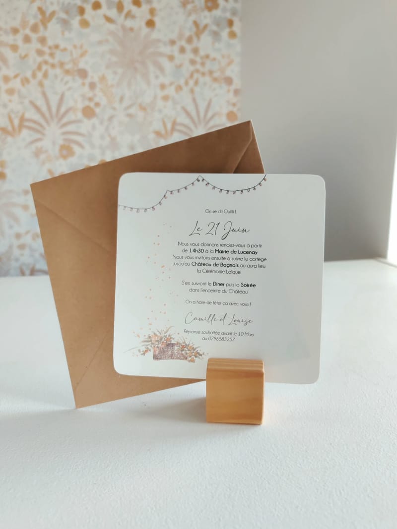 Faire Part "Mariage"